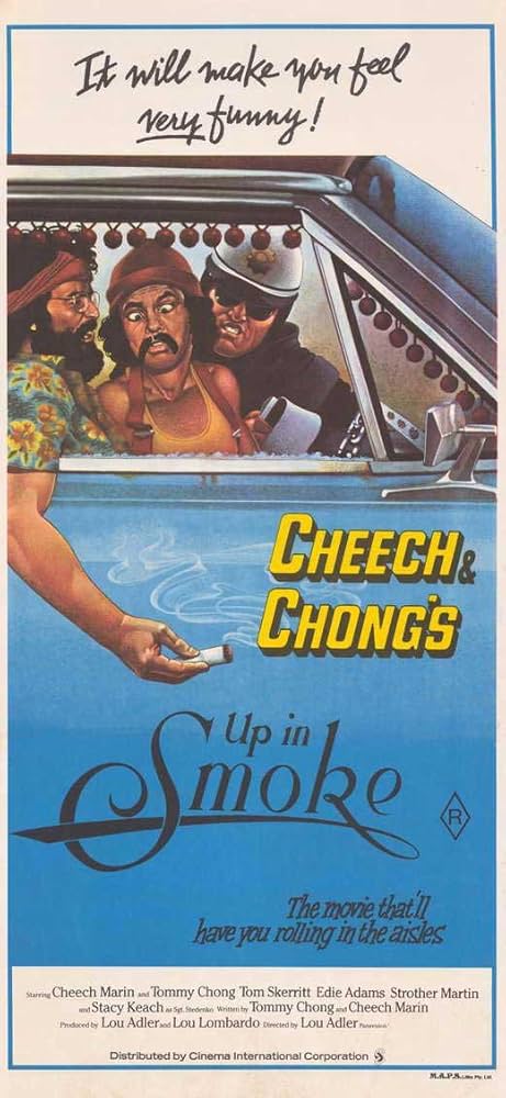 -CHEECH & CHONG'S- Up in Smoke ポスター Amazon.com: Up in Smoke (Cheech & Chong) - (24